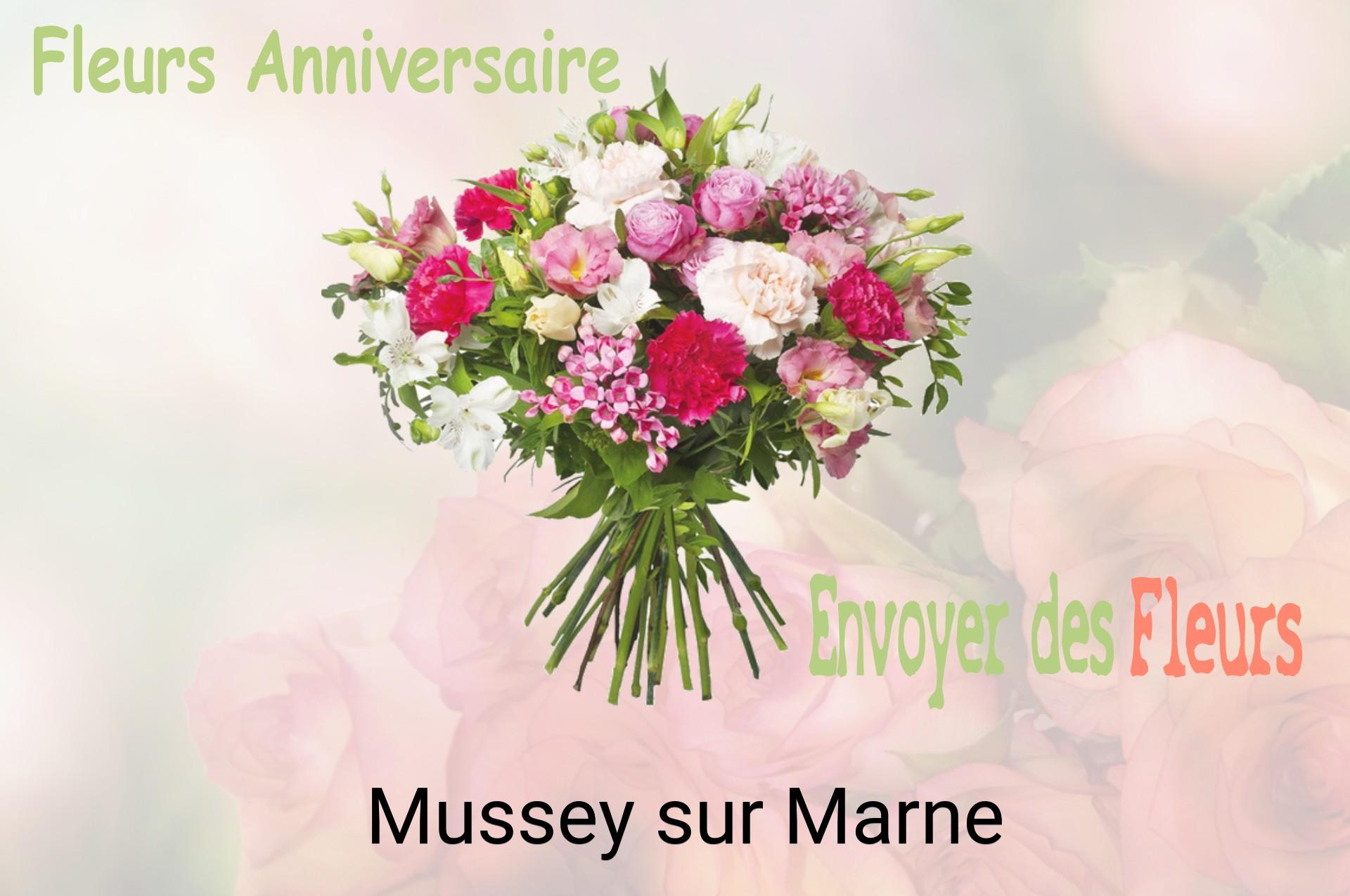 Bouquet de fleurs d’anniversaire livré à Mussey-sur-Marne